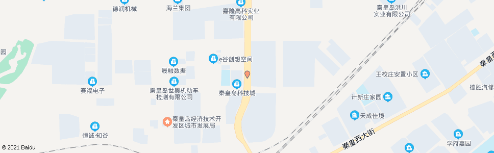 秦皇岛龙海道路口_公交站地图_秦皇岛公交_妙搜公交查询2024