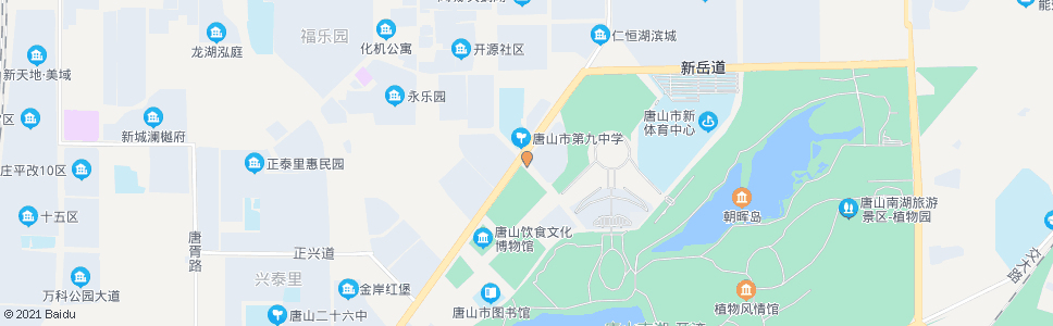 唐山南湖国际会展中心_公交站地图_唐山公交_妙搜公交查询2024