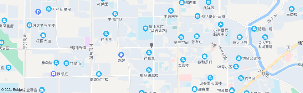 唐山唐山学院南校区_公交站地图_唐山公交_妙搜公交查询2024