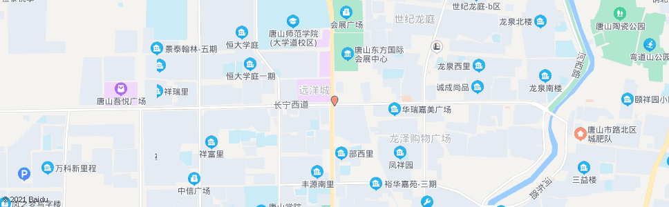 唐山远洋城_公交站地图_唐山公交_妙搜公交查询2024