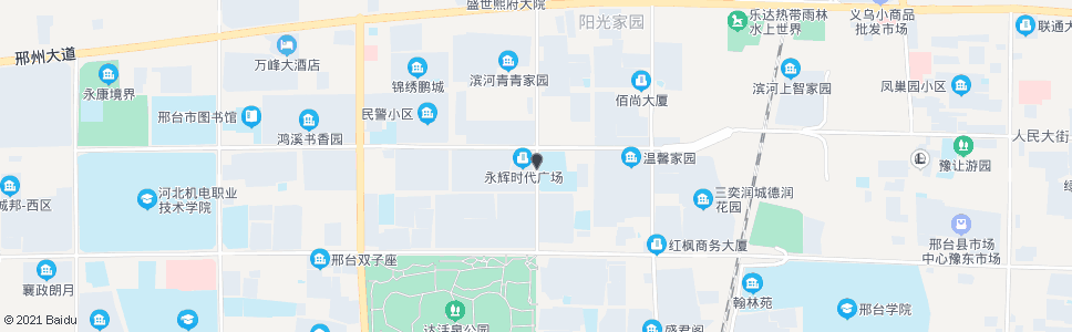 邢台永辉巴黎_公交站地图_邢台公交_妙搜公交查询2024