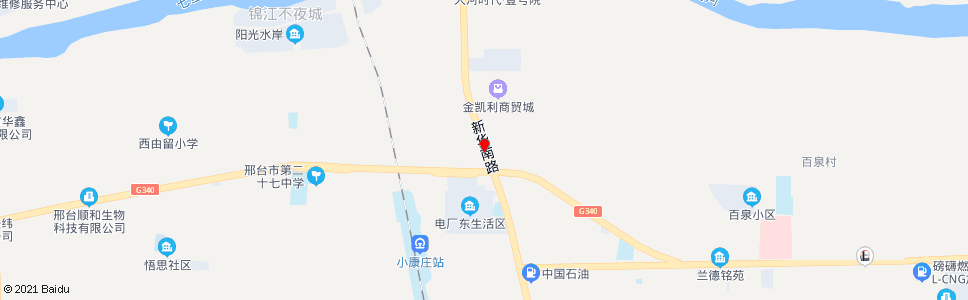 邢台邢台南郊医院(电厂路口)_公交站地图_邢台公交_妙搜公交查询2024