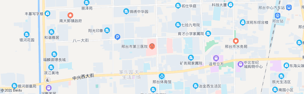 邢台县三院_公交站地图_邢台公交_妙搜公交查询2024