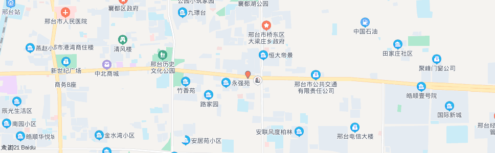 邢台襄都路口(梁庄路口)_公交站地图_邢台公交_妙搜公交查询2024