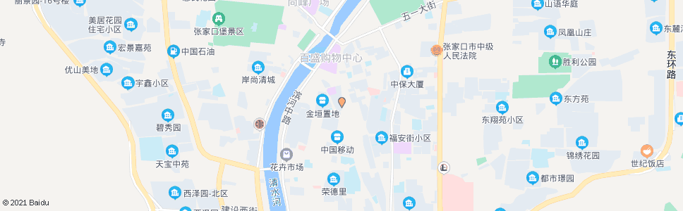 张家口面粉厂_公交站地图_张家口公交_妙搜公交查询2024