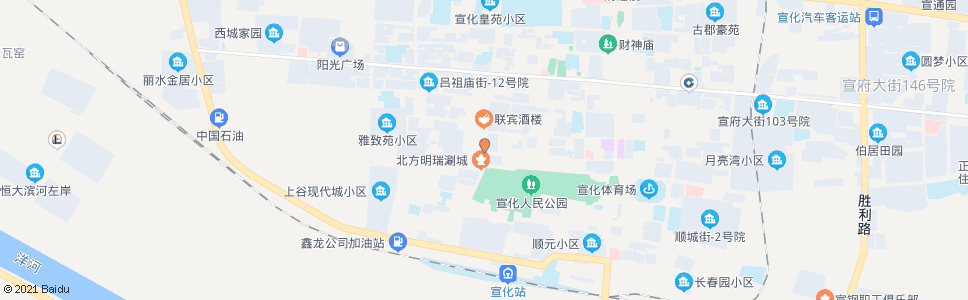 张家口257医院_公交站地图_张家口公交_妙搜公交查询2024