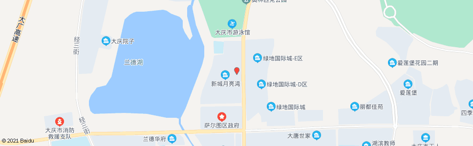 大庆月亮湾_公交站地图_大庆公交_妙搜公交查询2024