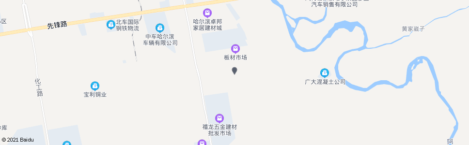 哈尔滨飞达板材市场_公交站地图_哈尔滨公交_妙搜公交查询2024