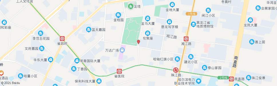 哈尔滨华山路(赣水路道口)_公交站地图_哈尔滨公交_妙搜公交查询2024