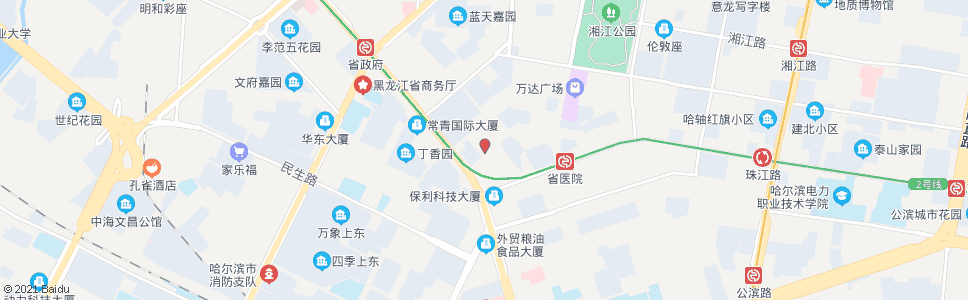 哈尔滨天鹅饭店_公交站地图_哈尔滨公交_妙搜公交查询2024