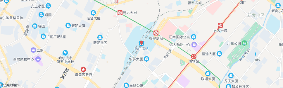 哈尔滨烟台路口_公交站地图_哈尔滨公交_妙搜公交查询2025