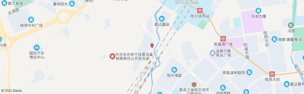 哈尔滨红星城A区_公交站地图_哈尔滨公交_妙搜公交查询2025