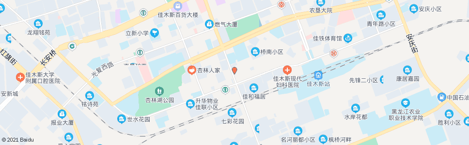 佳木斯桥南商店_公交站地图_佳木斯公交_妙搜公交查询2024