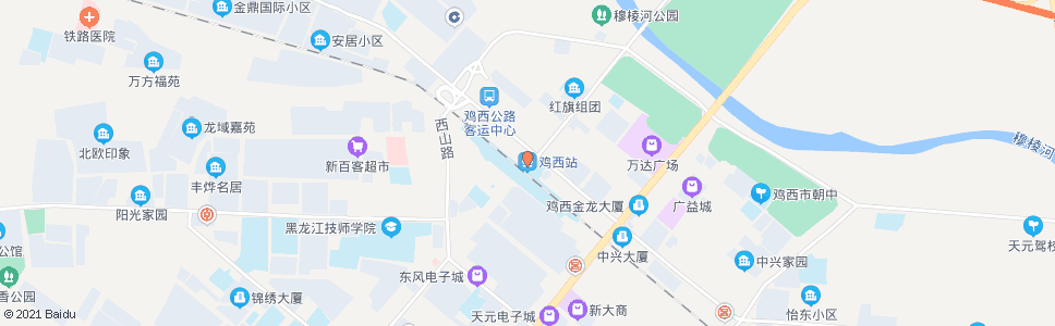 鸡西敬亲院_公交站地图_鸡西公交_妙搜公交查询2024