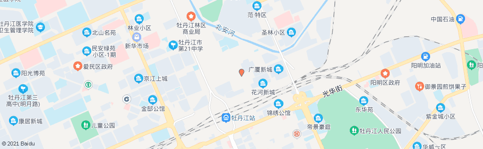 牡丹江新荣街_公交站地图_牡丹江公交_妙搜公交查询2024