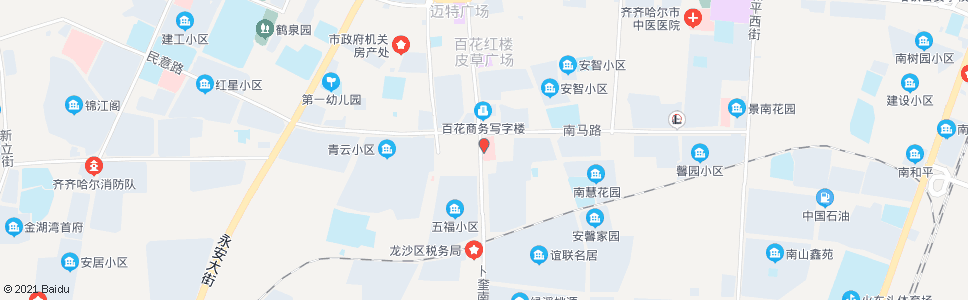 齐齐哈尔建华医院总院(客运枢纽)_公交站地图_齐齐哈尔公交_妙搜公交查询2024