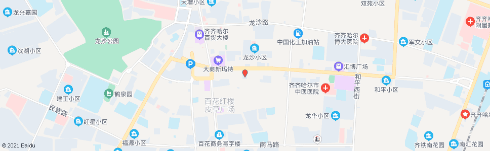 齐齐哈尔新开路市场_公交站地图_齐齐哈尔公交_妙搜公交查询2024