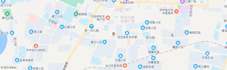 齐齐哈尔电力调度中心_公交站地图_齐齐哈尔公交_妙搜公交查询2024