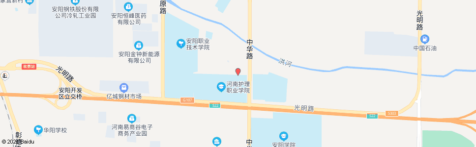 安阳河南护理学院_公交站地图_安阳公交_妙搜公交查询2024