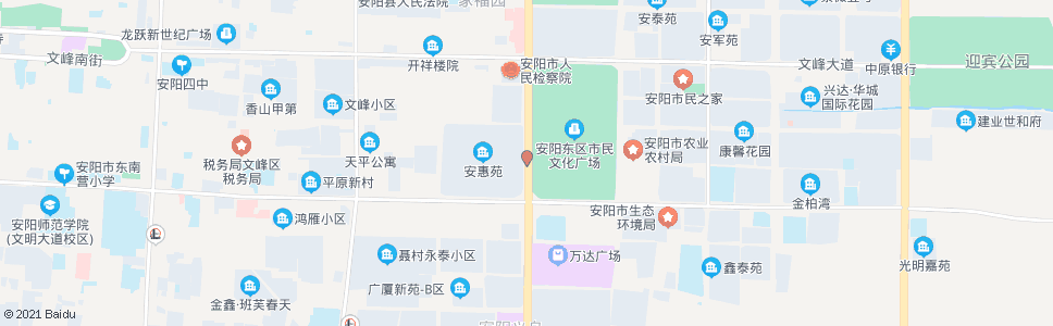 安阳中华路文明大道路口_公交站地图_安阳公交_妙搜公交查询2024