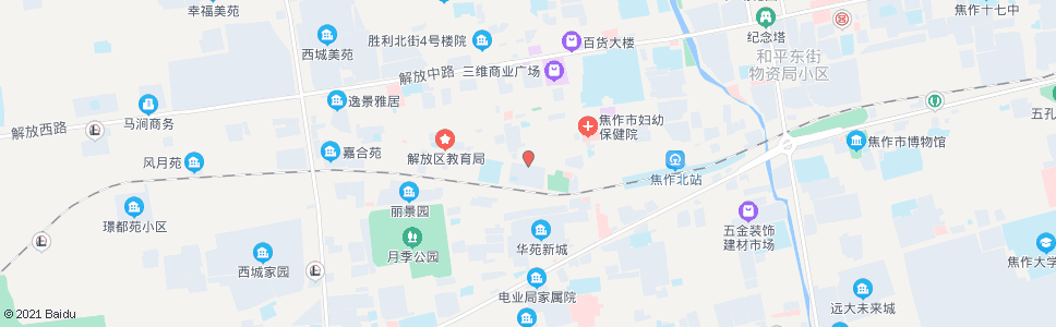 焦作铁路家属院_公交站地图_焦作公交_妙搜公交查询2024