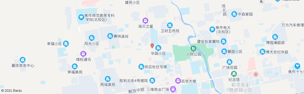 焦作天然居烤鸭店_公交站地图_焦作公交_妙搜公交查询2024