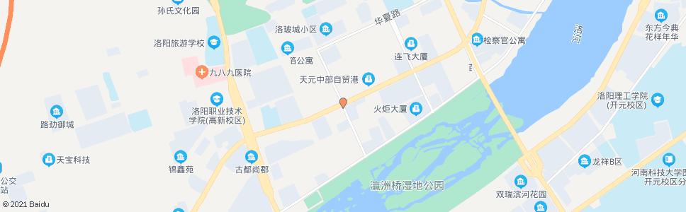 洛阳凌波路河洛路口_公交站地图_洛阳公交_妙搜公交查询2024