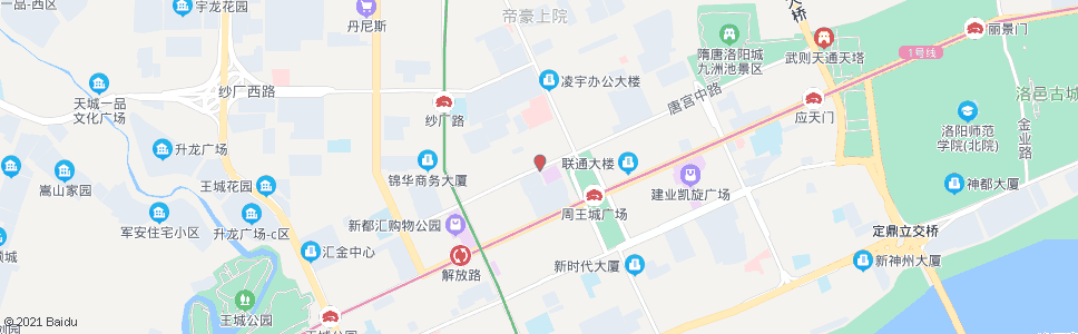 洛阳唐宫西路八一路口_公交站地图_洛阳公交_妙搜公交查询2024