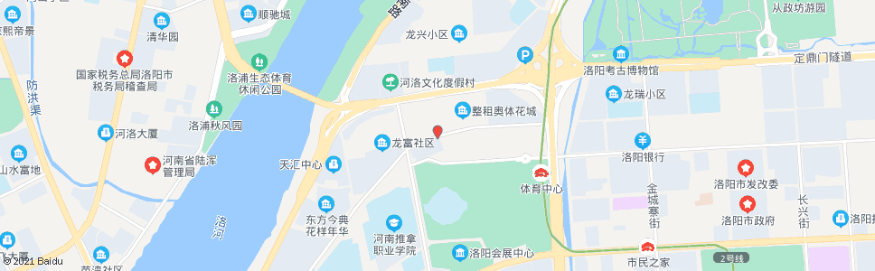 洛阳新月路五环街口_公交站地图_洛阳公交_妙搜公交查询2024