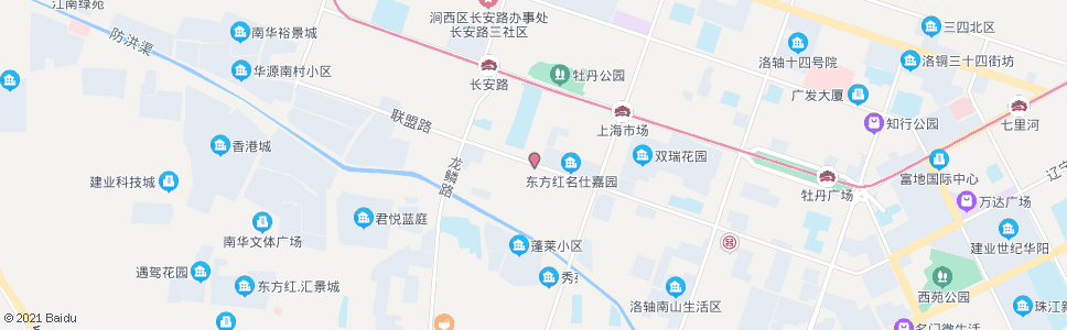 洛阳联盟路黔川路口_公交站地图_洛阳公交_妙搜公交查询2024