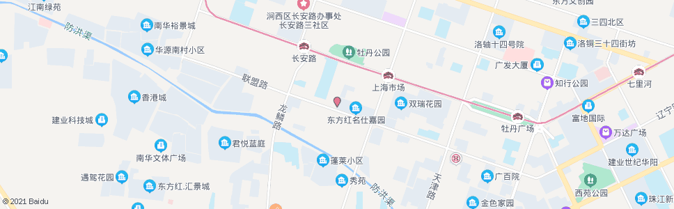 洛阳黔川路联盟路口_公交站地图_洛阳公交_妙搜公交查询2024