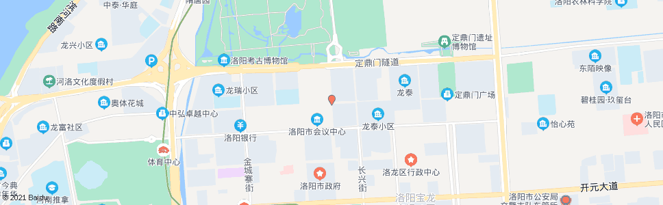 洛阳开元大道市府东街口_公交站地图_洛阳公交_妙搜公交查询2024