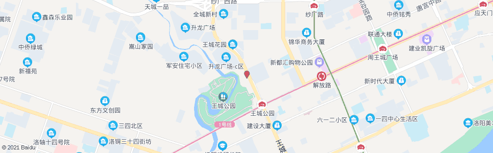 洛阳王城大道西小屯后街口_公交站地图_洛阳公交_妙搜公交查询2024