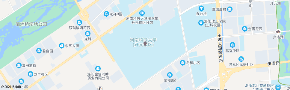 洛阳河南科技大学新校区(开元大道龙祥街口)_公交站地图_洛阳公交_妙搜公交查询2024