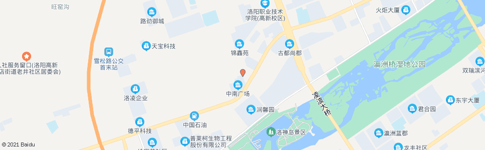 洛阳丰润路河洛路口_公交站地图_洛阳公交_妙搜公交查询2024
