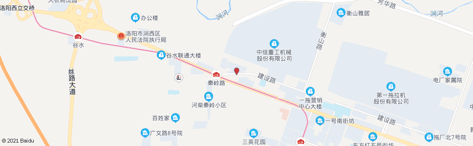 洛阳建设路中州西路口_公交站地图_洛阳公交_妙搜公交查询2024