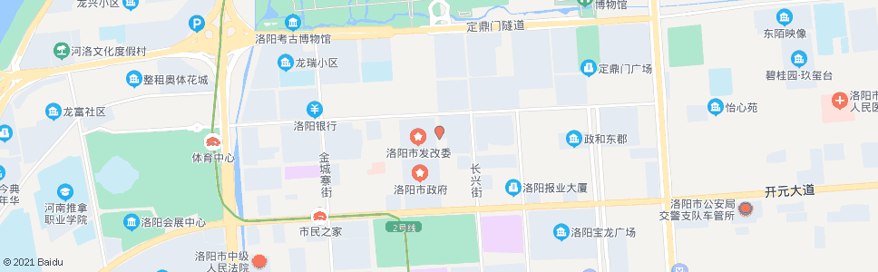 洛阳市府东街太康路口_公交站地图_洛阳公交_妙搜公交查询2024