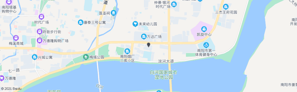 南阳滨河路住宅小区_公交站地图_南阳公交_妙搜公交查询2024