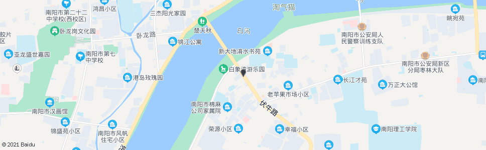 南阳伏牛路白河路口_公交站地图_南阳公交_妙搜公交查询2024