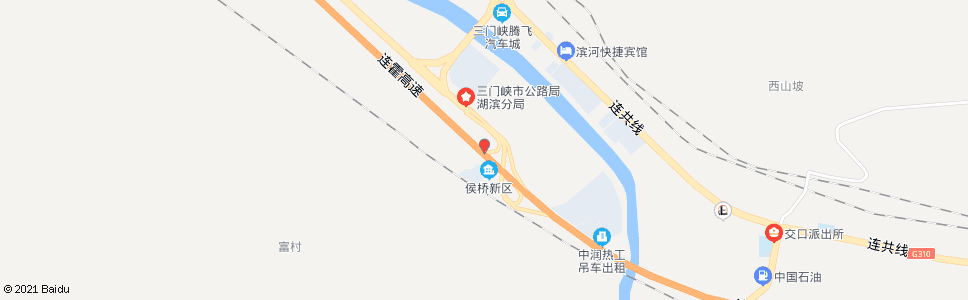 三门峡高速公路下道口_公交站地图_三门峡公交_妙搜公交查询2024