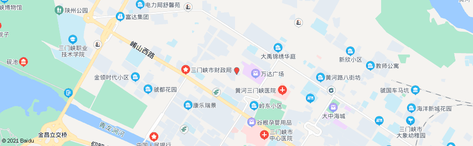 三门峡会纺集团_公交站地图_三门峡公交_妙搜公交查询2024