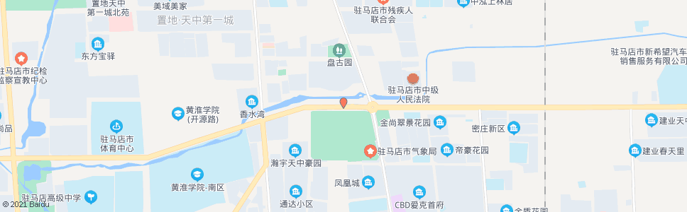 驻马店高新区驾校(G107)_公交站地图_驻马店公交_妙搜公交查询2024