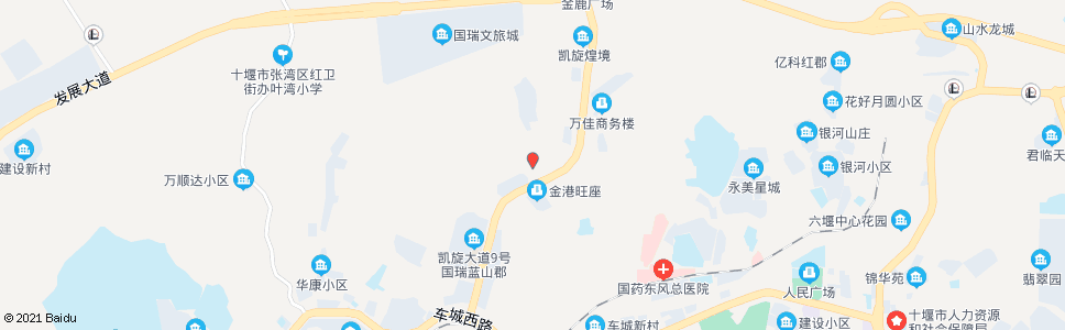 十堰岩洞沟口_公交站地图_十堰公交_妙搜公交查询2024