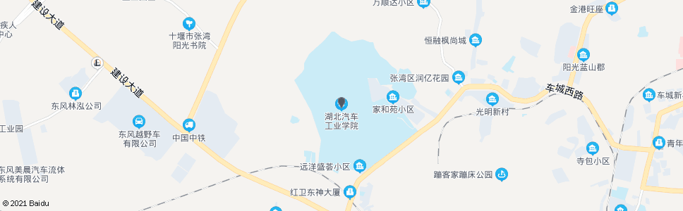 十堰湖北汽车工业学院_公交站地图_十堰公交_妙搜公交查询2024