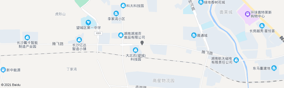 长沙桃园路口_公交站地图_长沙公交_妙搜公交查询2025