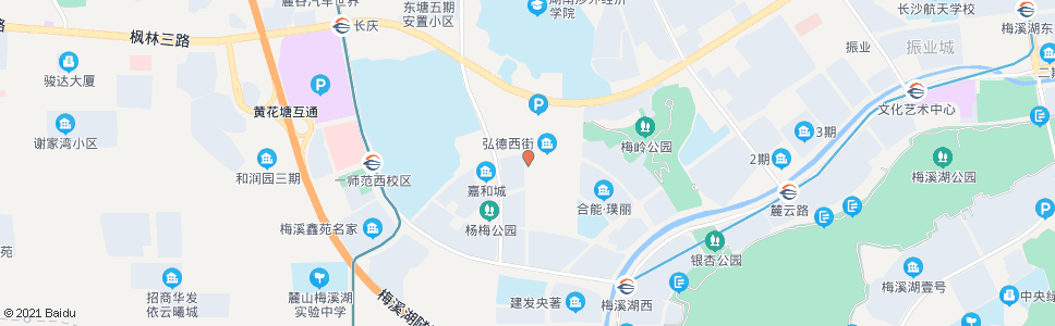 长沙东方红路看云路口_公交站地图_长沙公交_妙搜公交查询2024