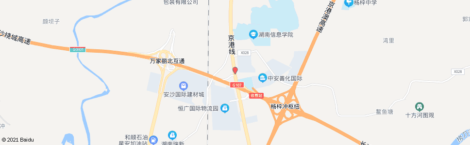 长沙新东方烹饪学院_公交站地图_长沙公交_妙搜公交查询2025