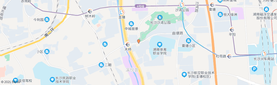 长沙古曲路曲塘路口_公交站地图_长沙公交_妙搜公交查询2025