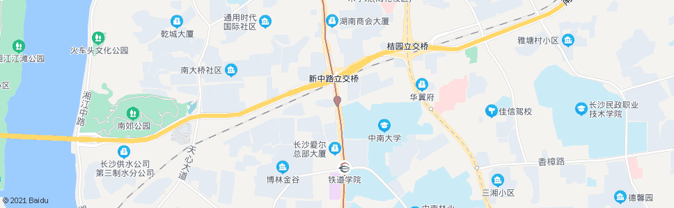 长沙竹塘路芙蓉路口_公交站地图_长沙公交_妙搜公交查询2024