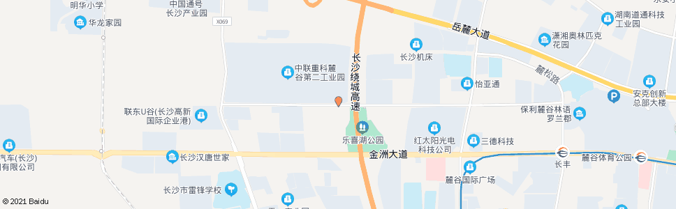 长沙林语路绕城高速路口_公交站地图_长沙公交_妙搜公交查询2024